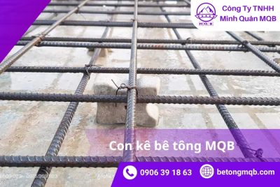 Con kê bê tông MQB ứng dụng trong công trình tại 3 tỉnh trọng điểm phía nam 8 con kê bê tông sàn công trình MQB