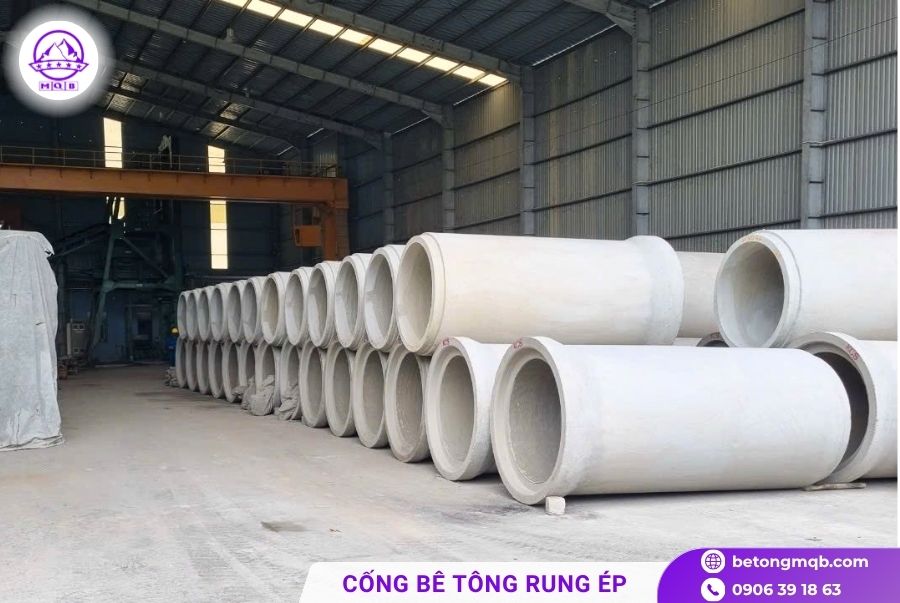 Cung cấp cống rung ép tại Long An giá rẻ, giao hàng nhanh 1 Cống rung ép tại Long An giá rẻ
