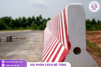 Dải phân cách bê tông tại TPHCM
