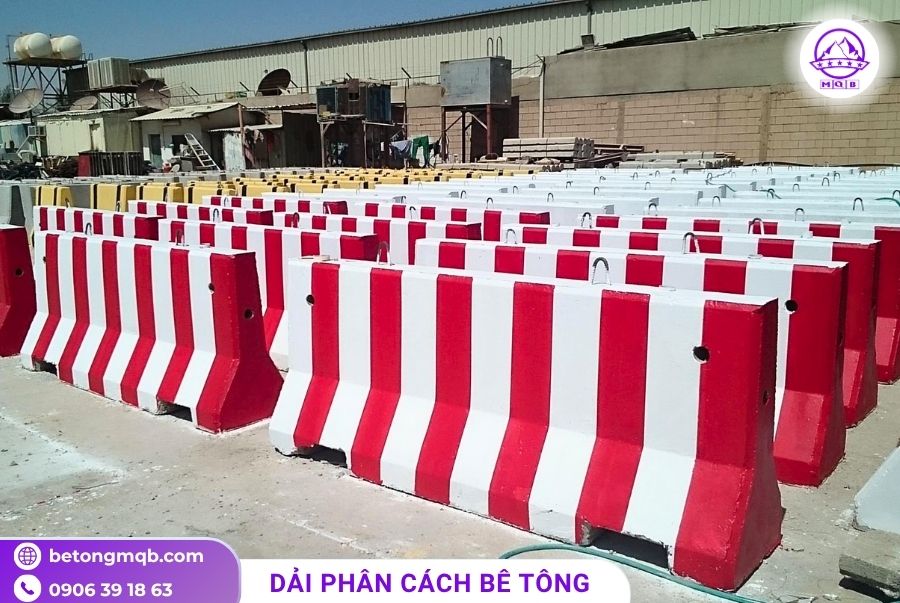 Mua dải phân cách bê tông tại TPHCM mới sau sáp nhập 1 Dải phân cách bê tông tại TPHCM đúc sẵn