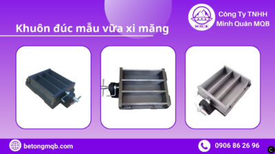 Hướng dẫn đúc khuôn mẫu vữa xi măng theo tiêu chuẩn TCVN 6016 | Bê Tông MQB 4 Hướng dẫn đúc khuôn mẫu vữa xi măng