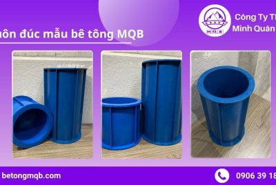 Khuôn đúc mẫu bê tông bằng nhựa hình trụ cao
