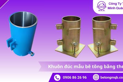 Khuôn đúc mẫu bê tông bằng thép