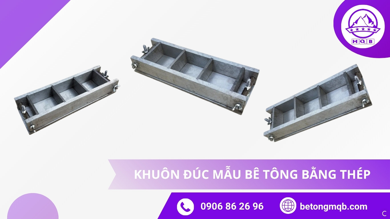 SO SÁNH KHUÔN ĐÚC MẪU BÊ TÔNG BẰNG THÉP VÀ BẰNG NHỰA 2025 | BÊ TÔNG MQB 6 So sánh khuôn đúc mẫu bê tông bằng thép và bằng nhựa