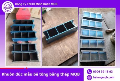 Khuôn đúc mẫu bê tông thép MQB