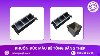 Bảo dưỡng khuôn đúc mẫu bê tông