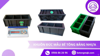 Mua khuôn nhựa đúc mẫu bê tông