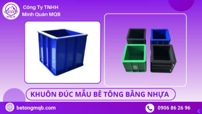 Mua khuôn nhựa đúc mẫu bê tông