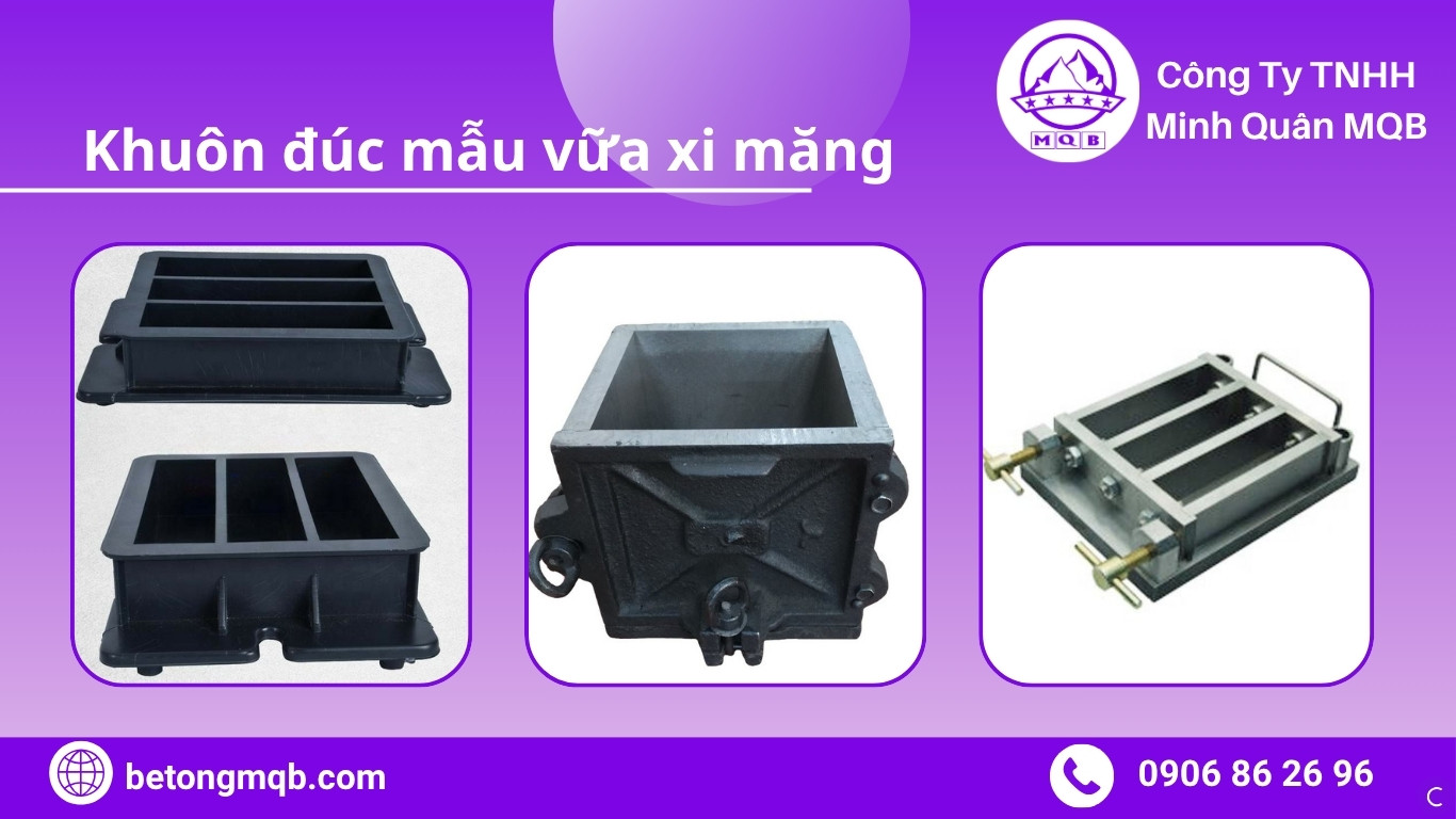 Báo giá khuôn đúc mẫu vữa xi măng