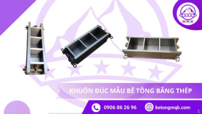 Quy trình sản xuất khuôn thép đúc mẫu bê tông