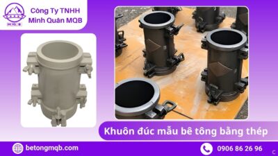 Quy trình sản xuất khuôn thép đúc mẫu bê tông