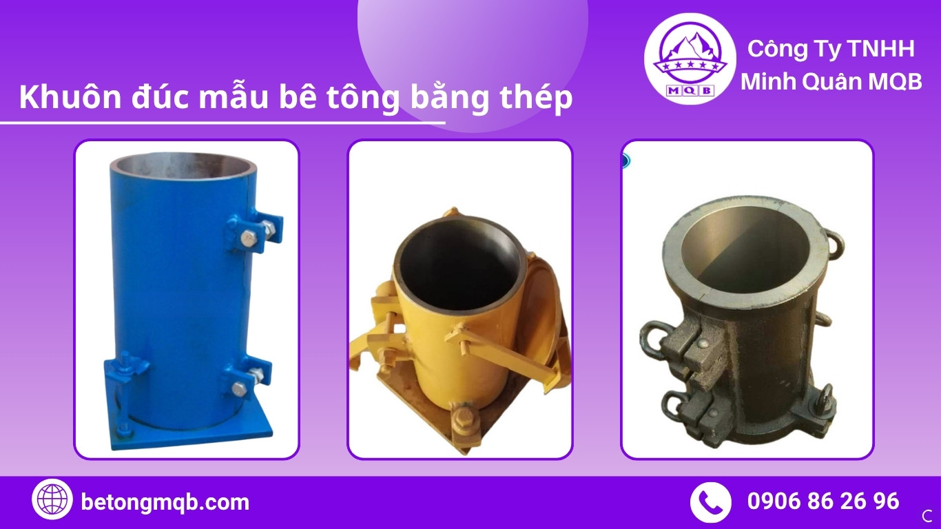 so-sanh-khuon-duc-mau-be-tong-thep-va-nhua-ABS So sánh khuôn đúc mẫu bê tông bằng thép và bằng nhựa