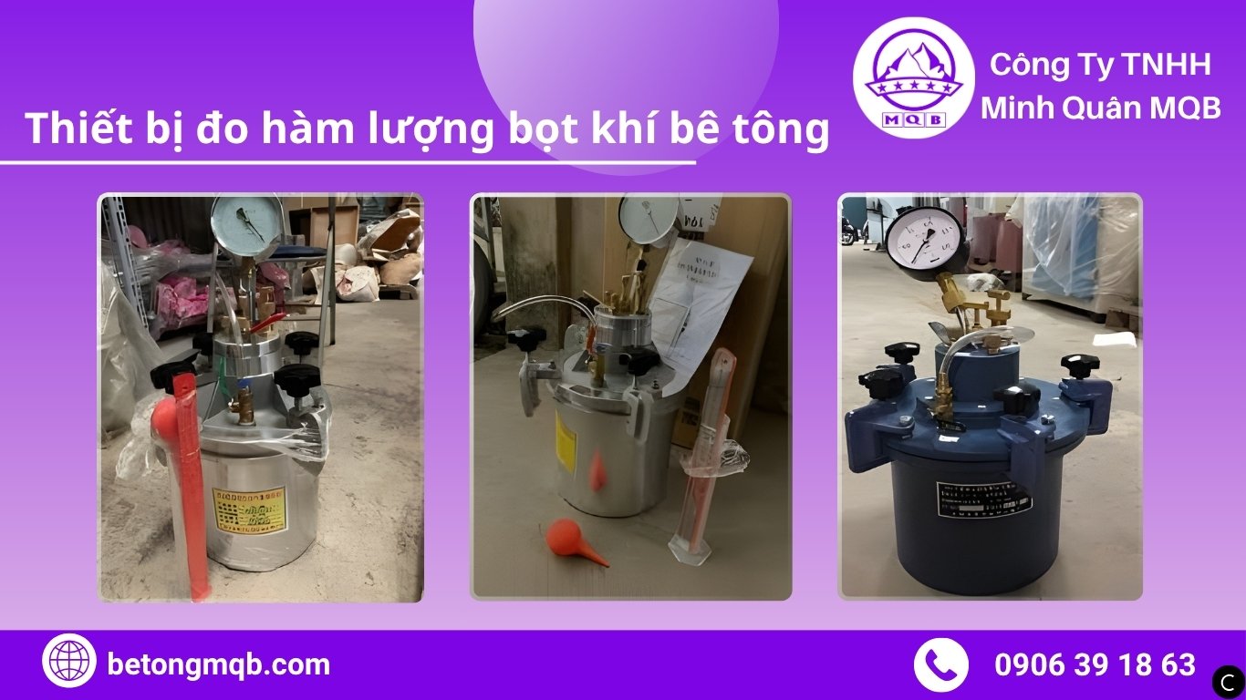 So sánh thiết bị đo bọt khí
