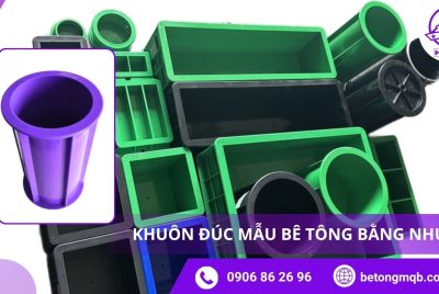 Tiêu chuẩn khuôn đúc mẫu bê tông bằng nhựa