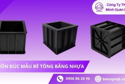 Tiêu chuẩn khuôn đúc mẫu bê tông bằng nhựa
