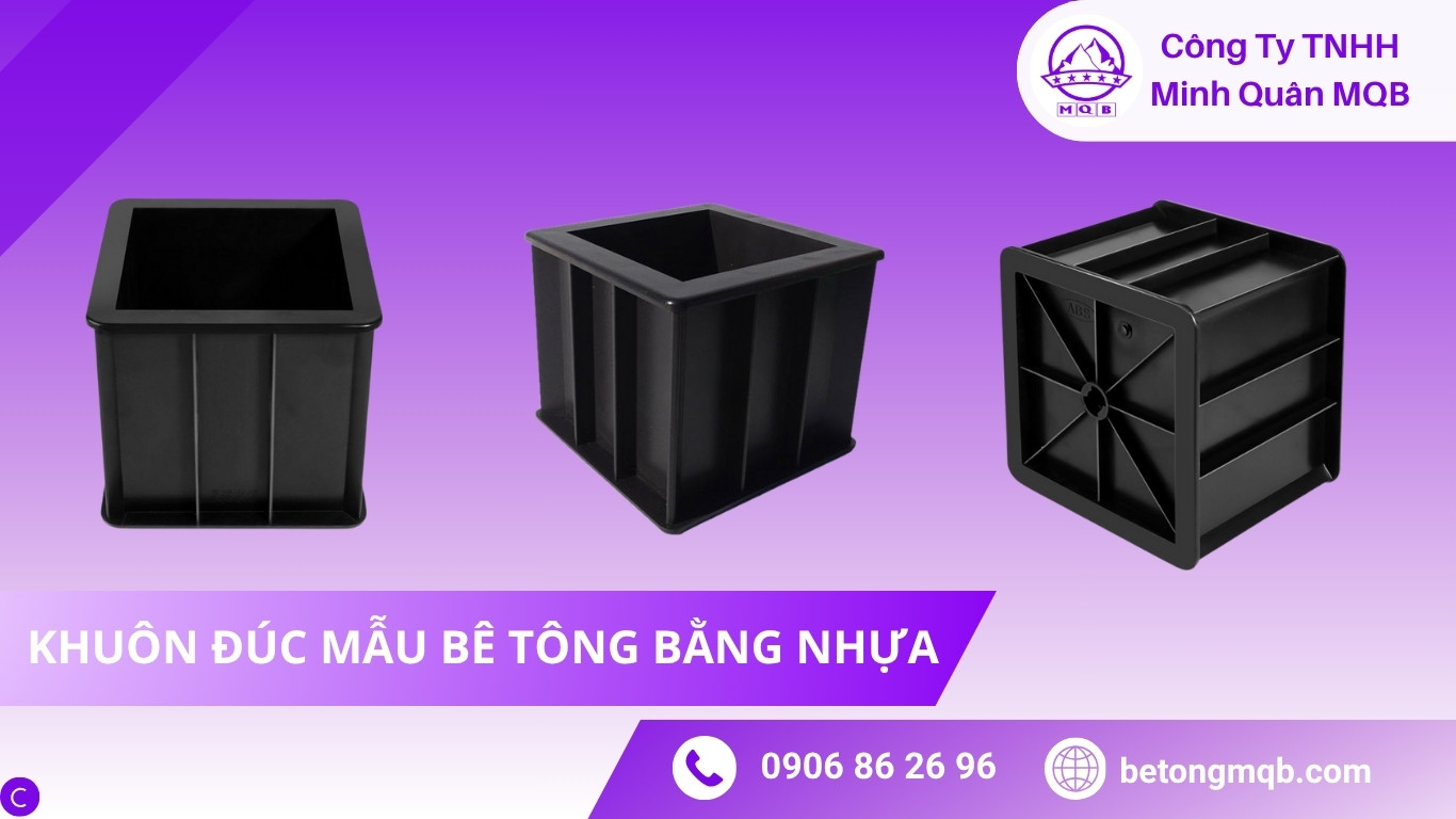 Tiêu chuẩn khuôn đúc mẫu bê tông bằng nhựa