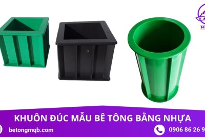 Tiêu chuẩn khuôn đúc mẫu bê tông bằng nhựa