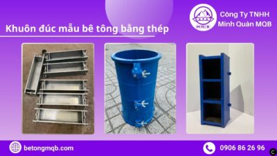 Tiêu chuẩn khuôn đúc mẫu bê tông bằng thép TCVN 3118 – ASTM C39 | Bê Tông MQB 3 Khuôn đúc mẫu bê tông bằng thép