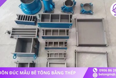 ỨNG DỤNG KHUÔN ĐÚC MẪU BÊ TÔNG BẰNG THÉP 2025 | BÊ TÔNG MQB 9 Ứng dụng khuôn đúc mẫu bê tông bằng thép