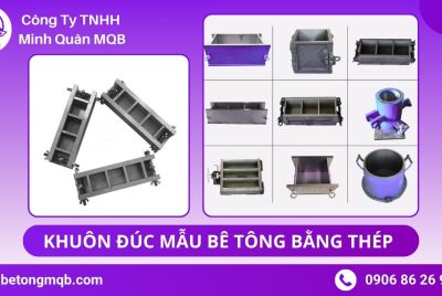 ỨNG DỤNG KHUÔN ĐÚC MẪU BÊ TÔNG BẰNG THÉP 2025 | BÊ TÔNG MQB 6 Ứng dụng khuôn đúc mẫu bê tông bằng thép