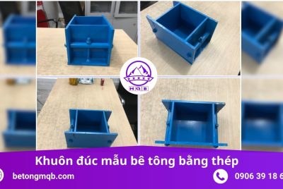 Cấu tạo khuôn đúc mẫu bê tông bằng thép đạt chuẩn 2025 | Bê tông MQB 7 Vật liệu tiêu chuẩn khuôn đúc mẫu bê tông bằng thép