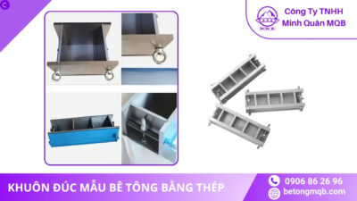 Bảo dưỡng khuôn đúc mẫu bê tông