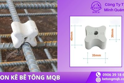 Con Kê Bê Tông Là Gì? Cấu Tạo & Ứng Dụng Chuẩn TCVN 2026 | BÊ TÔNG MQB 5 Kích thước con kê bê tông MQB thông dụng