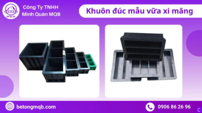 So sánh khuôn đúc mẫu xi măng