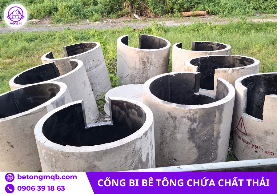 Bi bê tông chứa chất thải M250