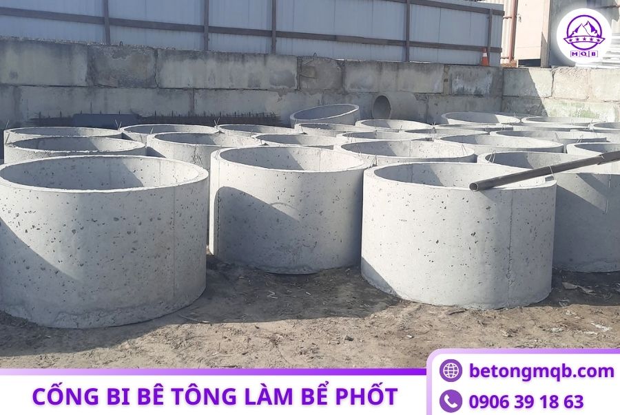Bi bê tông làm bể phốt tại  Tây Ninh