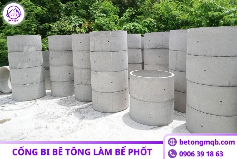 Bi bê tông làm bể phốt