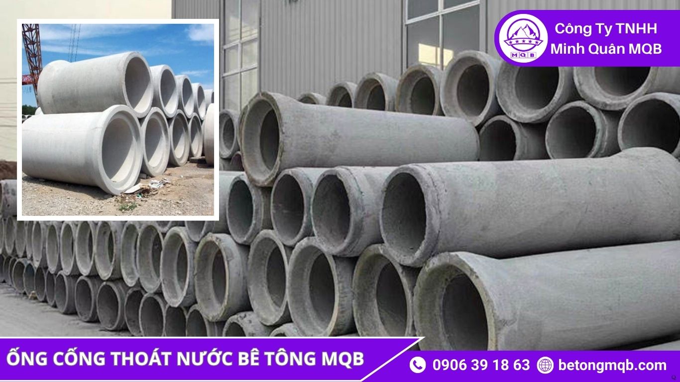 Cống thoát nước ven biển MQB thực tế
