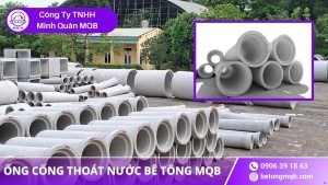 Cống thoát nước ven biển MQB đạt chuẩn