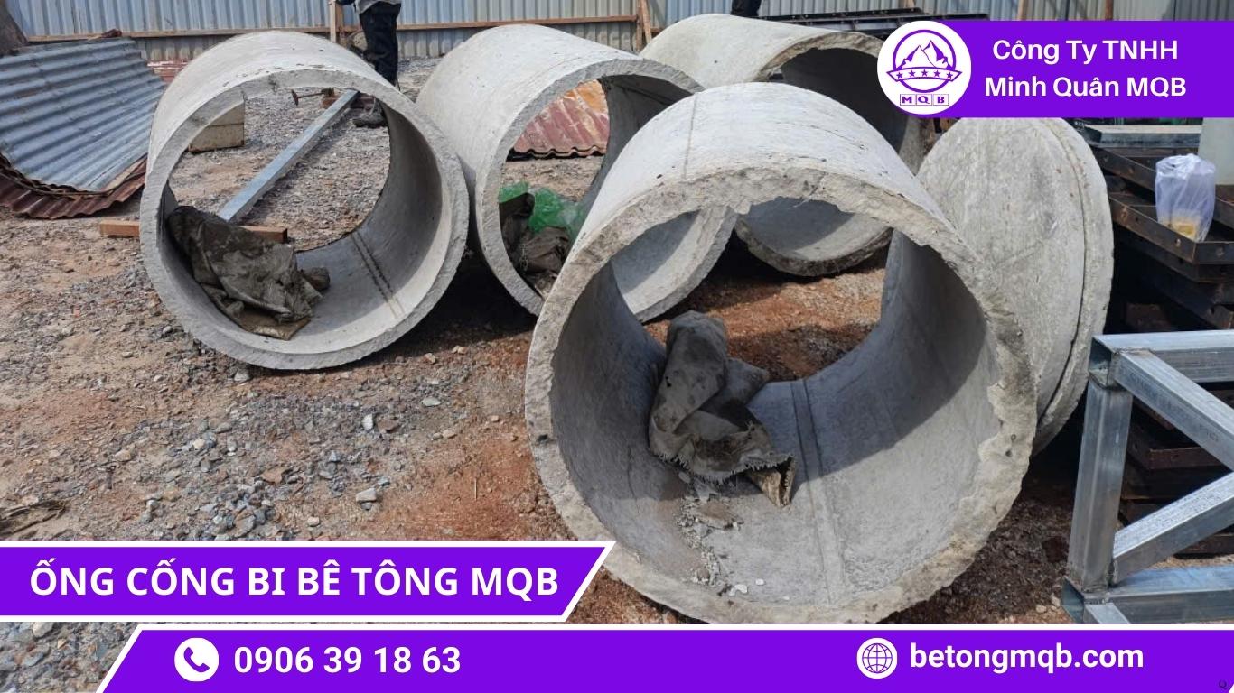 Ứng dụng cống bi thoát nước MQB thực tế