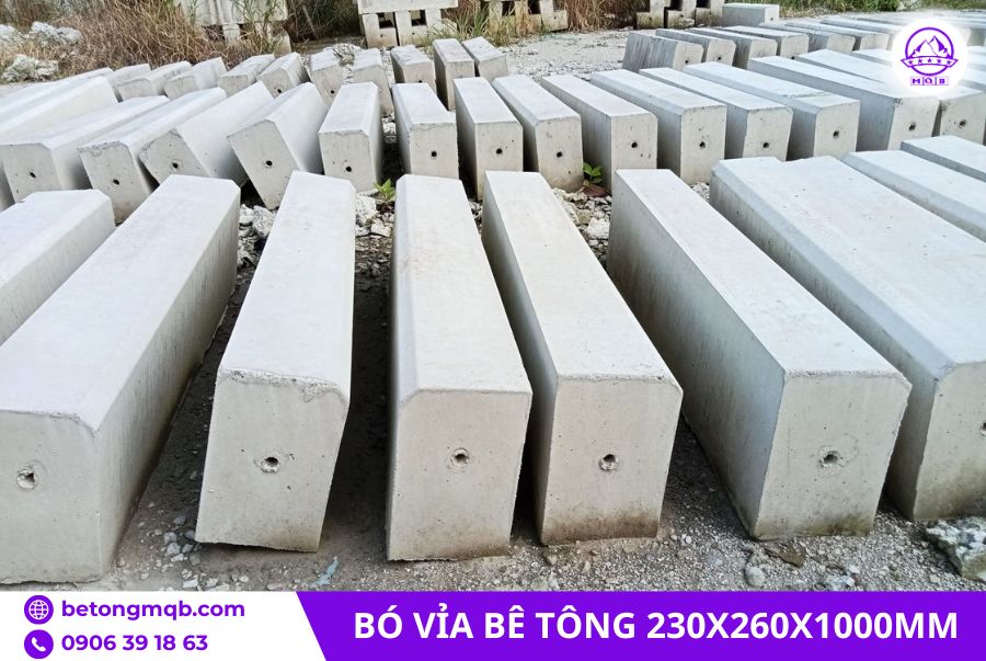 Bó vỉa 230x260x1000mm tại Vũng Tàu Minh Quân MQB