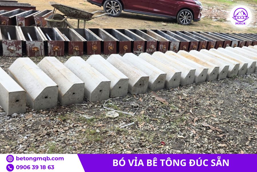 Cung cấp bó vỉa 320x450x1000mm bê tông đúc sẵn 3 Bó vỉa 320x450x1000mm tại Miền Nam