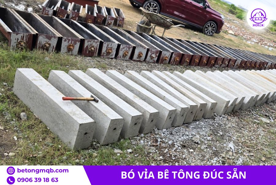 Cung cấp bó vỉa 320x450x1000mm bê tông đúc sẵn 1 Bó vỉa 320x450x1000mm