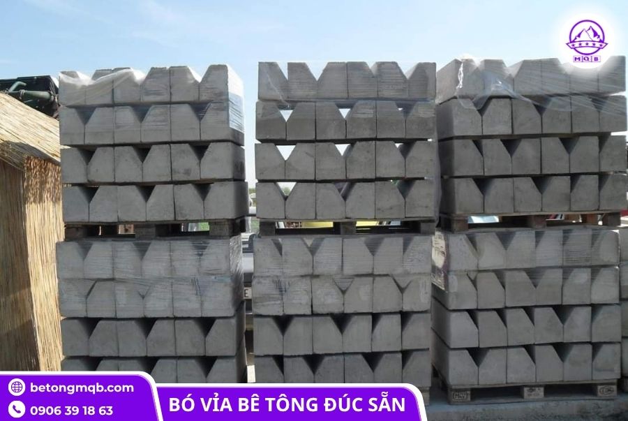 Bó vỉa bê tông 150x300x1000mm giá rẻ