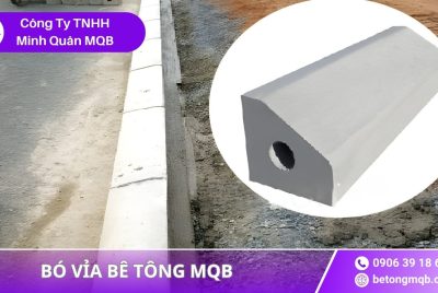 Bó vỉa bê tông đúc sẵn cho công trình tại Vũng Tàu