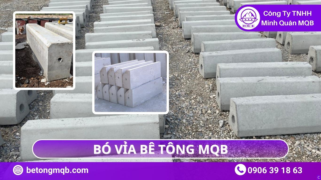 Bó Vỉa Đúc Sẵn: Quy cách – Tiêu chuẩn – Ứng dụng 2026 | Bê Tông MQB 4 Quy cách bó vỉa bê tông MQB