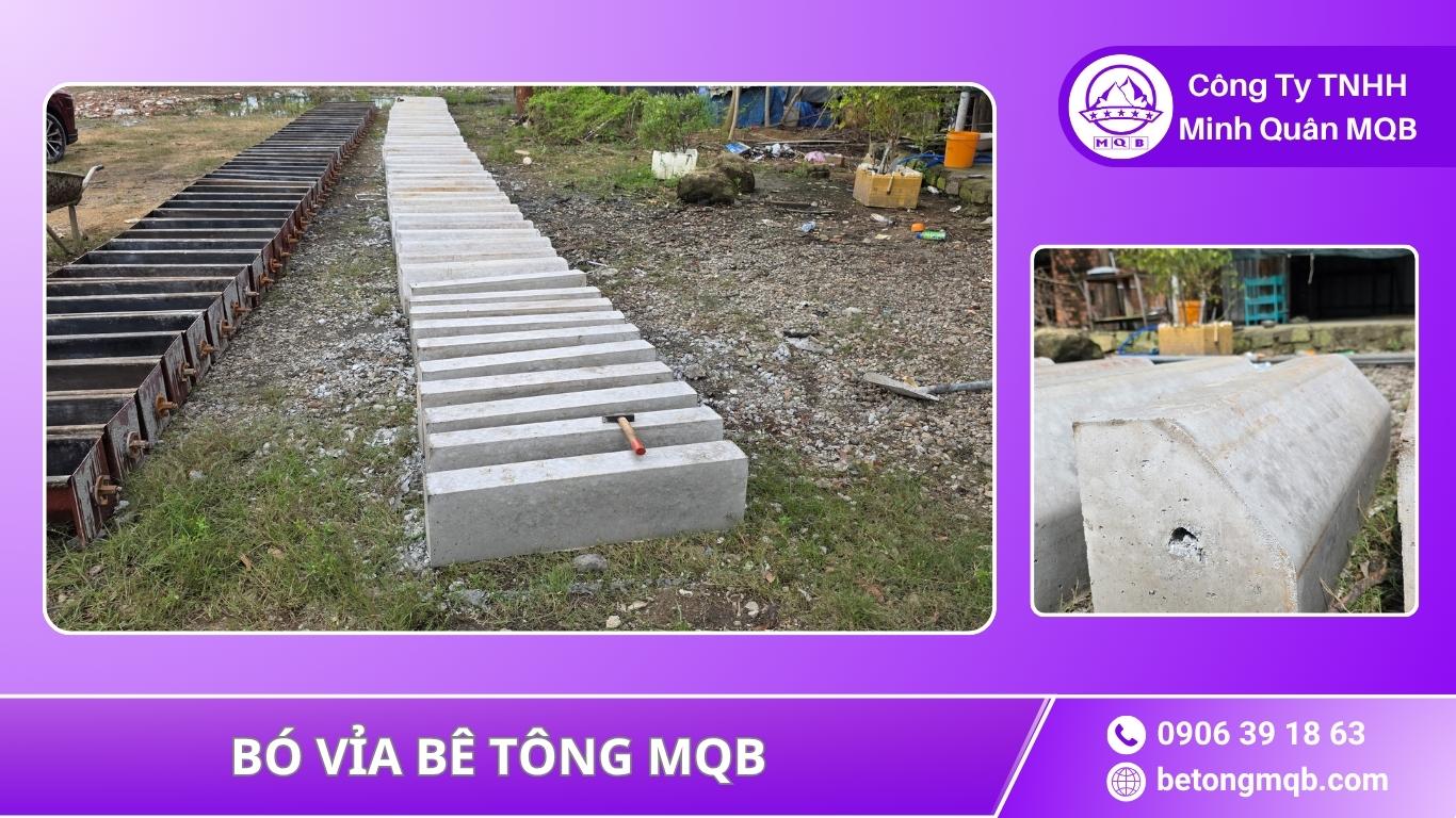 Bó Vỉa Đúc Sẵn: Quy cách – Tiêu chuẩn – Ứng dụng 2026 | Bê Tông MQB 6 mua bó vỉa bê tông MQB tại Vũng Tàu