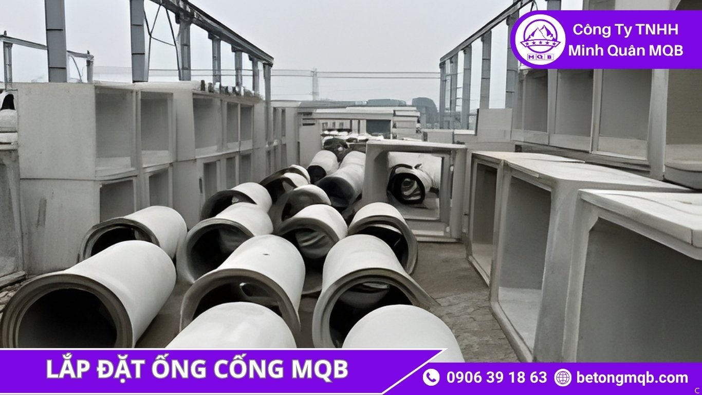 Lắp Đặt Ống Cống Bê Tông – Quy Trình Chuẩn Cho 2026 | BÊ TÔNG MQB 4 Các bước chuẩn bị khi lắp đặt ống cống