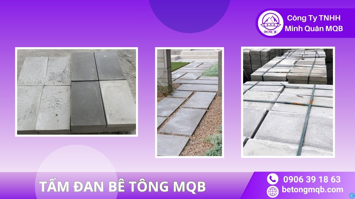 Tấm đan bê tông Bình Dương 500x500x50mm: Ưu tiên tại khu công nghiệp | MQB 3 kích thước chuẩn sai số ít - tấm đan bê tông Bình Dương