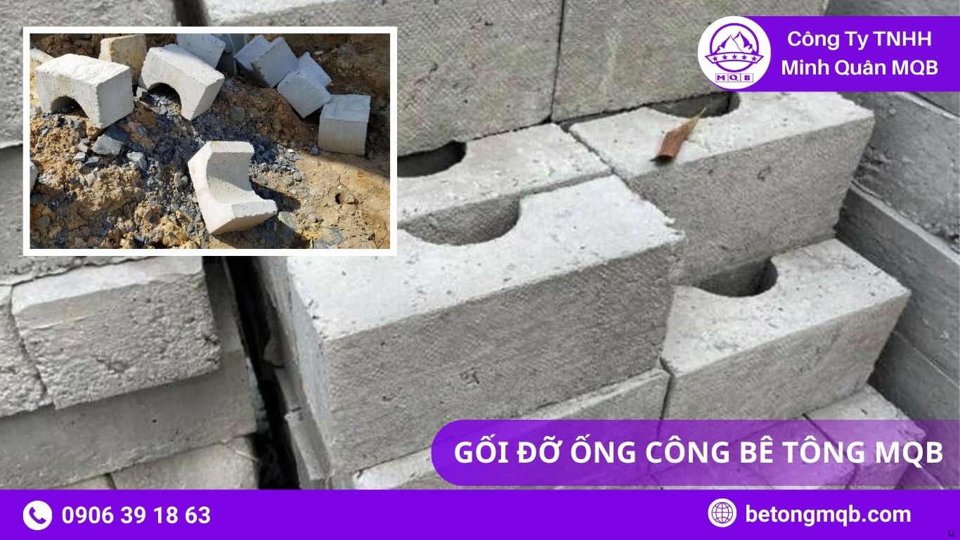 cách kê ống cống đúng kỹ thuật