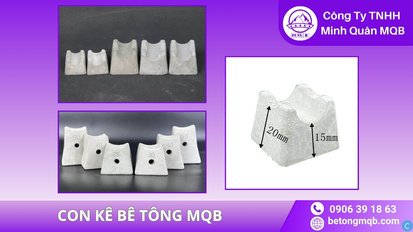Cách Sử Dụng Con Kê Bê Tông Đúng Kỹ Thuật (2026) | BÊ TÔNG MQB 4 hướng dẫn kê con kê bê tông cho sàn 1 lớp và 2 lớp theo TCVN
