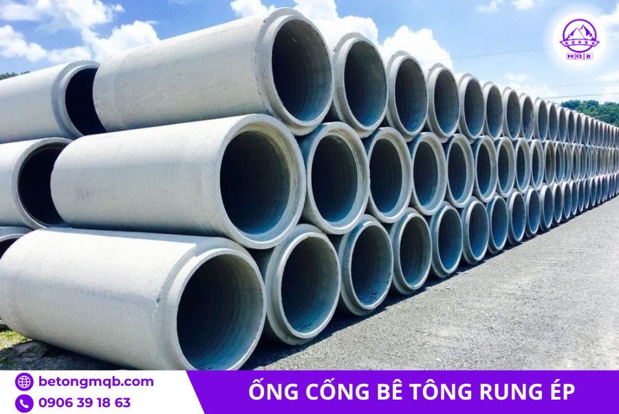 Cống bê tông đứng chịu lực lên đến 30 tấn 4 cong be tong dung rung ep