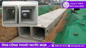Cống hộp BTCT MQB giải pháp thoát nước chống ngập lụt