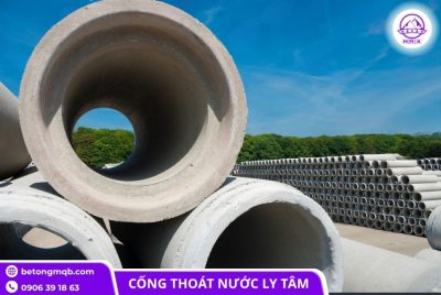 Cống ly tâm D400 tại Tiền Giang chịu lực