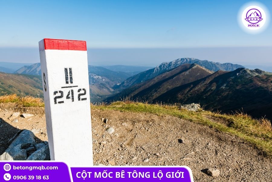 Cung cấp cột mốc lộ giới bê tông tại Miền Nam sau sáp nhập tỉnh 4 cot moc lo gioi be tong cao cap