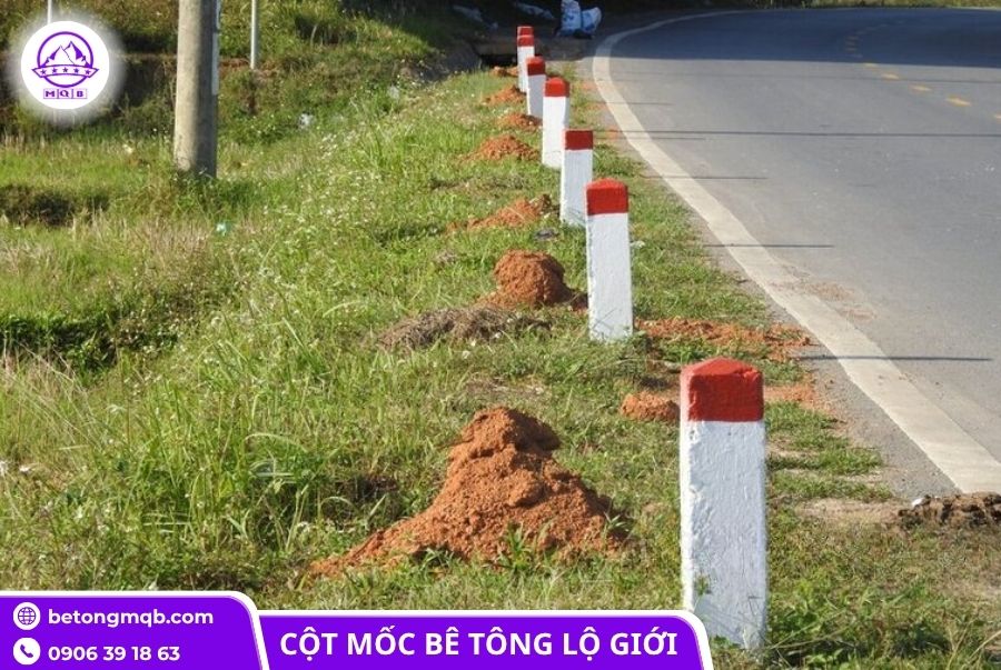 Cung cấp cột mốc lộ giới bê tông tại Miền Nam sau sáp nhập tỉnh 1 cot moc lo gioi be tong tai mien nam